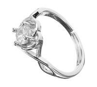 women's jewelry 925 Sterling Women Heart Open Pre-engagement Promise Ring Fashion Accessory for Special Occasions necklace