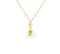 women's jewelry Auspicious Little Elephant Shape Chinese Jade Pendant for Girlfriend and Wife jewelry necklace necklace