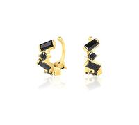 women's jewelry Black Zircon Clip Earrings For Women Exquisite Charming Ear Cuff Earring Jewelry Pendientes necklace