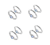 women's jewelry Couple Black Scoops The Jewelry Kit Vintage Pearl Small Toe Cottagecore Bff Ring Couples Matching Rings necklace