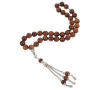 women's jewelry Islamic Prayer Bracelet Handmade with Rosewood Beads Unique Design Daily Use Unisex Accessory for Spirituality and ion necklace