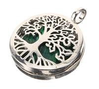 women's jewelry Life Tree Pattern Craft Stone Charm Multi-function Pendant for Necklace and Bracelet Making necklace