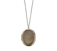 women's jewelry Locket Carved Oval Pendant Accessory Jewelry for Ornaments Women Vintage Photo Frame Necklace necklace