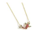 women's jewelry Lucky Koi 925 Silver Creative Unique Temperament Fish Shape Pendant Gift for Girlfriends jewelry necklace necklace