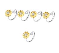 women's jewelry Ring Thumb Silver Engagement Bracelet Stack Gold Bracelets for Women Fidget Hoops Sizer Jewelry Rings Hand Ladies Alloy necklace