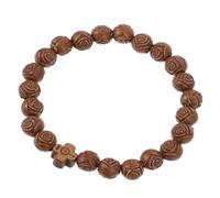 women's jewelry Rosary Catholic Bead Gold Bracelet Jewelry Quartz Pearls Trendy Pendant Crucifix Cross Circle Necklace for Women Rhinestone Resin Coffee necklace