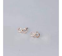 women's jewelry S925 for Women Korean Fashion Artistic 8 Words Infinity Earrings Earrings