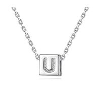 women's jewelry Simple Initial Letter A B H U M Pandant Necklaces For Women Fashion Jewelry Collier Femme Alphabet Accessories Gifts necklace