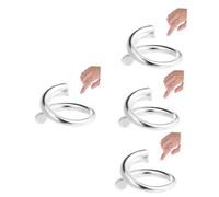 women's jewelry Simple Plain Circle Water Drops Jewelry Her Women Holder Stackable Fidget Bracelet Engagement Toe Chain Bangle Sizer Necklace Earrings Rings Copper necklace