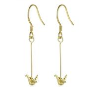 women's jewelry Stud Lovely Paper Crane Sweet Long Dangle Earrings For Women Girl Lady necklace
