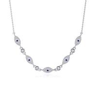 women's jewelry Women Evil Eye For Man 925 Sterling Silver Pendant Gothic Kpop Choker Necklace Vintage Turkey Jewelry necklace