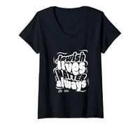 Womens Jewish Lives Matter Always Support Judaism Pride Israel Art V-Neck T-Shirt