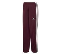 adidas Women's WL Polyester Relaxed-Fit Track Pants XS (4-6) Red