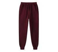 Womens Joggers Casual Jogging Bottoms Sweatpants Plain Drawstring Elastic Waist Petite Ladies Tracksuit Bottoms Running Gym Workout Yoga Sports Sweat Pants Trousers UK Red L