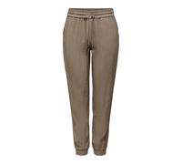 ONLY Women's Onlkelda-Emery Mw Pull-up Pants PNT Noos Trouser, Walnut, 36W x 30L