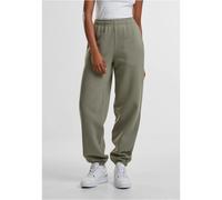 Women's joggers Urban Classics Fluffy Vert 3XL