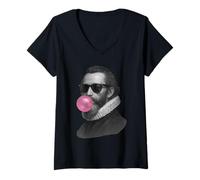 Women's Johannes Kepler V-Neck T-Shirt