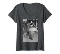 Womens John Cleese Fawlty Towers Monty Python 1983 V-Neck T-Shirt