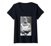 Womens John Cleese Monty Python And The Holy Grail V-Neck T-Shirt