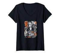 Women's John Locke Philosophy Enlightenment Thinker V-Neck T-Shirt