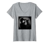 Womens John Singleton Shaft Boyz N The Hood Director Michael Grecco V-Neck T-Shirt