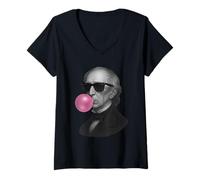 Womens John Tyler Portrait V-Neck T-Shirt