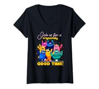 Womens Join us for a frightfully Good time V-Neck T-Shirt