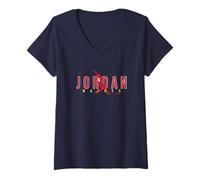 Women's Jordan Walker - Swingman - St. Louis Baseball V-Neck T-Shirt