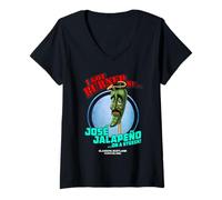 Women's Jose Jalapeno On A Stick Glasgow, Scotland (2026) V-Neck T-Shirt