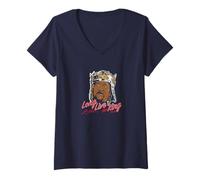 Women's Jose Ramirez - Long Live the King - Cleveland Baseball V-Neck T-Shirt