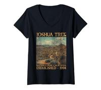 Women's Joshua Tree National Park | California | Outdoor Camping V-Neck T-Shirt