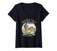 Women's Joshua Tree National Park | California | Outdoor Hiking V-Neck T-Shirt