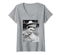 Women's Judi Dench Promo for Cabaret Musical 1968 V-Neck T-Shirt