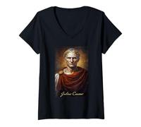 Women's Julius Caesar V-Neck T-Shirt