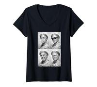 Women's Julius Caesar V-Neck T-Shirt