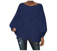 Womens Jumper, Plus Size Women's Casual Pullover Sweater Lightweight Knitted Top for Comfortable Stylish Everyday Wear