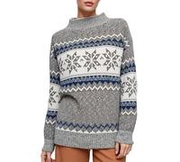 Women's Jumpers Crew Neck Jumper Tops Stylish Jumpers Long Sleeve Loose Fall Winter Sweater Soft Warm Knitwear Pullover Women Top Winter Fashion Jumper for Sweater Printed Warm Vintage T Shirt