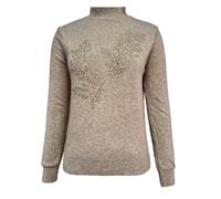 Women's Jumpers Merino Wool Cashmere Semi Turtle Neck Knitted Ladies Sweater Long Sleeve Solid Color Fashion Pullover Autumn and Winter Warm Slim Sweater Jumpers for Women UK