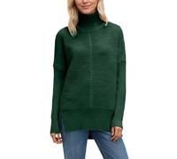 Womens Jumpers,Winter High Neck Knit Pullover Sweater Soft Cozy Batwing Sleeve Loose Fit Casual Turtleneck Top Elegant Loungewear Warm Yarn Fashion Outerwear For Fall Season