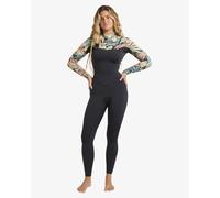Women's jumpsuit Billabong Salty Dayz Natural 3/2 Less-Zip Noir S