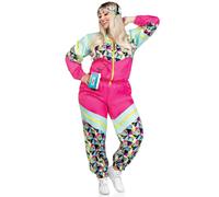 Women's jumpsuit Leg Avenue Totally 80's Multicolore 1X/2X