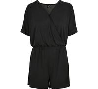 Urban Classics Modal Short Sleeve Romper Black M Woman