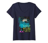 Womens Junji Ito Balloon Kiss V-Neck T-Shirt