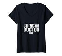 Women's Juris Doctor (J.D.) International Law V-Neck T-Shirt
