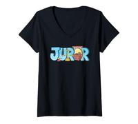 Women's Juror Legal Process V-Neck T-Shirt