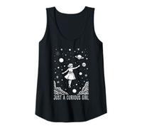 Womens Just a Curious Girl - for Smart & Inquisitive Girls Tank Top
