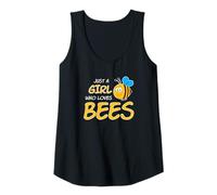 Womens Just A Girl Who Loves Bees Tank Top