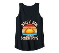 Womens Just A Girl Who Loves Cornish Pasty Tank Top