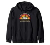 Womens Just a Girl who Loves Sunshine & Rollerblading Zip Hoodie