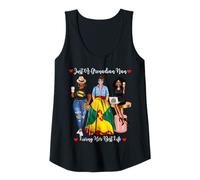 Womens Just A Grenadian Nan Living Her Best Life Grenada Flag Tank Top